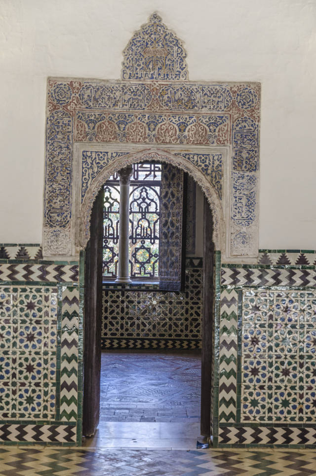 Sevilla 116 - Real Álcazar - Palacio del Rey Don Pedro - Salón del Techo de Felipe II.jpg